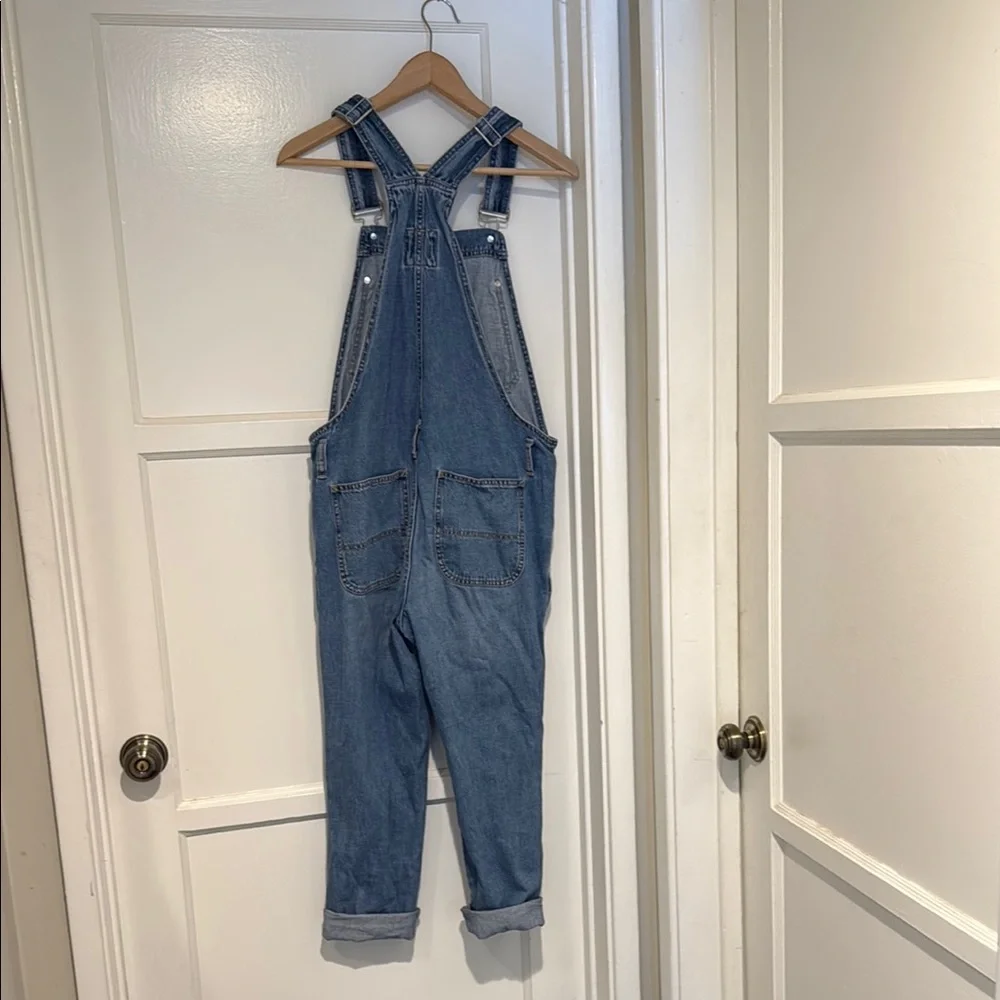 GAP Light Blue Denim Overalls - Picture 4 of 8